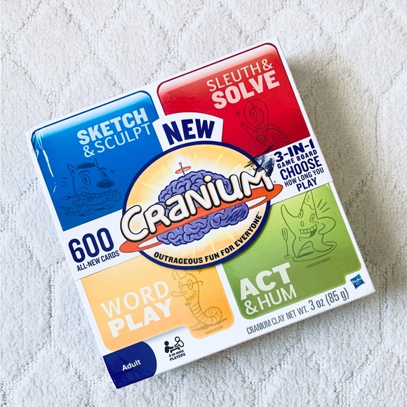 Cranium 3 In 1 Board Game Adult 4+ Players 600 New Cards - Picture 1 of 7